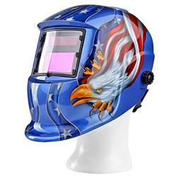 Solar Powered Weld/grind Selectable Mask Tool Blue Eagle Fac