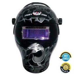 SavePhace Gen X Black with Smoke Graphic Shade 10 ADF Weldin