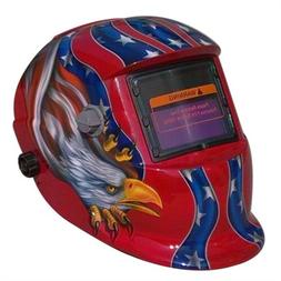 S In Ravishing Red Color & Stunning Eagle Graphics