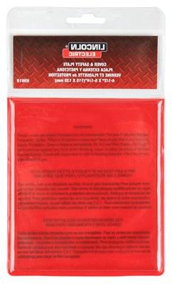 Replacement Lens, Clear, 4.5 X 5.25-in. - Quantity 5