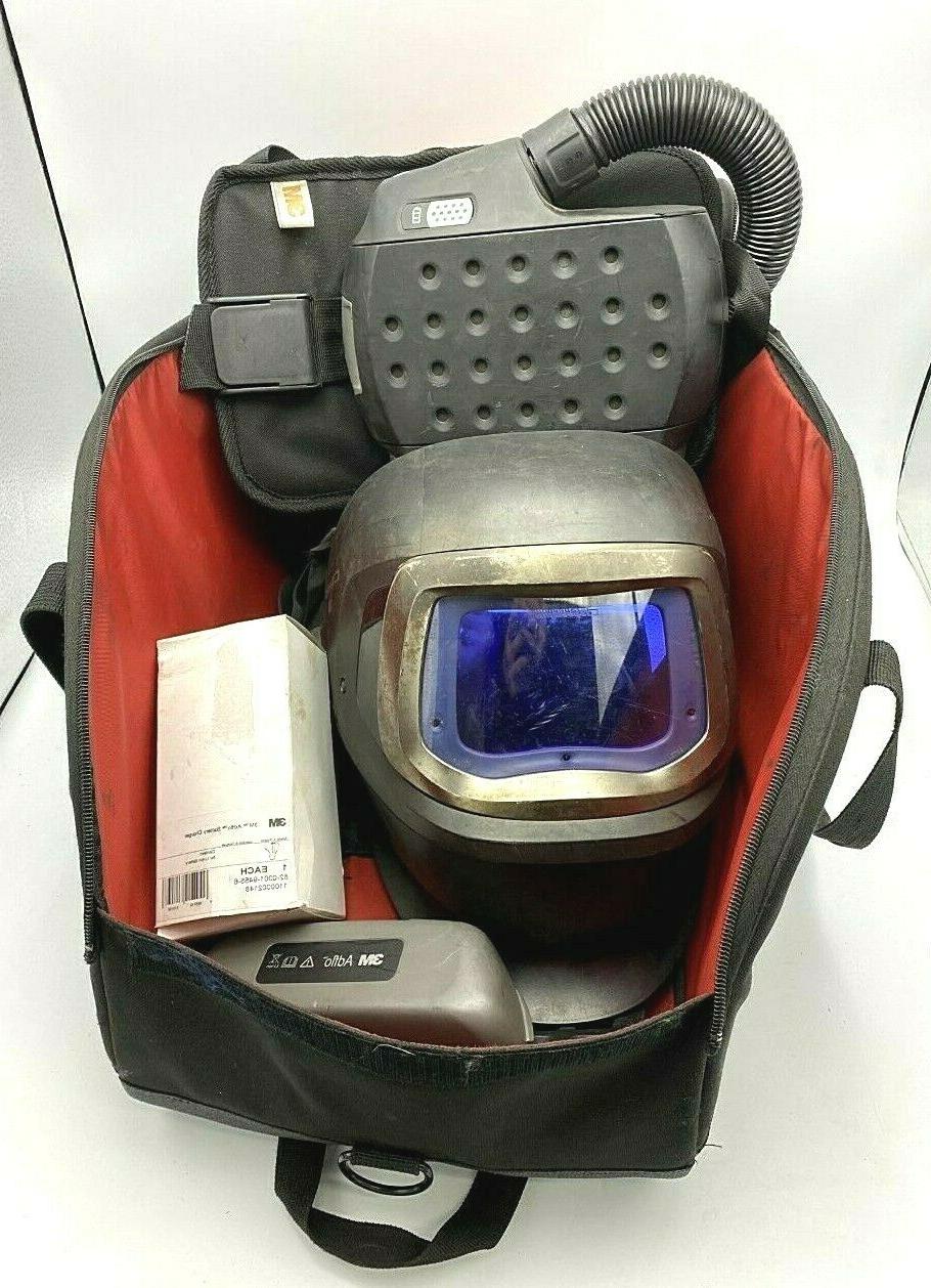 Speedglas 3m 9100 Fx 9100xxi Welding Helmet Respirator Belt Bag 2 Li I