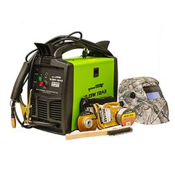 Portable MIG Welder Start-Up Kit DIY 120 volts Flux Mask Lea