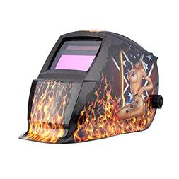 TOOGOO Professional Welder Mask Solar Automatic Darkening We