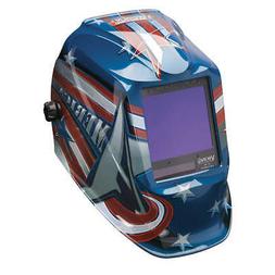 Welding Helmet, American Flag Graphic