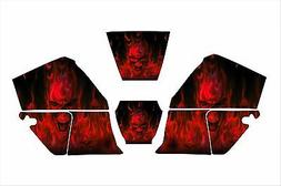 Decal Sticker Red Sk